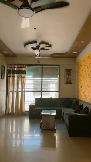 Living Room in 2 BHK Apartment at Sargasan – for Rent