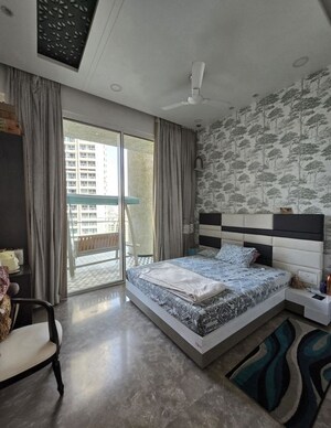 Living Room in 3 BHK Apartment at Avighna One Avighna Park, Lower Parel – for Sale