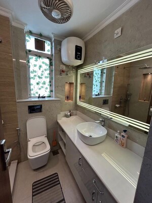Attached Bathroom in 2 BHK Apartment at Unitech The Residences Gurgaon, Sector 33 – for Sale