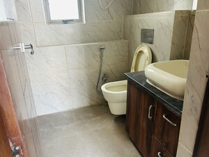 Attached Bathroom in 3.5 BHK Apartment at Unitech The Residences Gurgaon, Sector 33 – for Sale