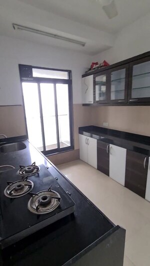 Kitchen in 2.5 BHK Apartment at Rustomjee Elanza, Malad West – for Rent
