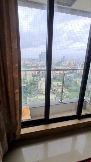 Balcony in 2.5 BHK Apartment at Rustomjee Elanza, Malad West – for Rent