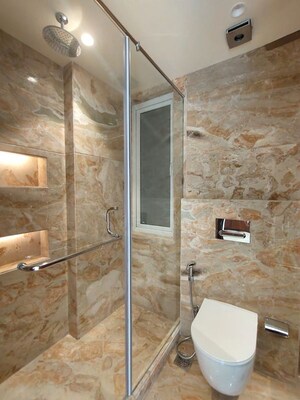 Bathroom in 4 BHK Builder Floor at Navjeevan Vihar – for Sale