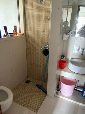 Bathroom in 2 BHK Apartment at Bandra West – for Rent