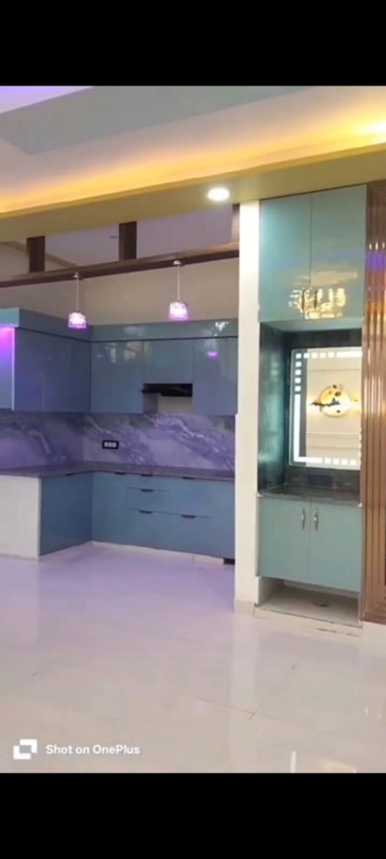 Kitchen, golden-wave-dwarika-city 2 Bedroom 950 Sq.Ft. Builder Floor In Chithara Greater Noida 10283901