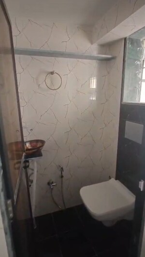 Bathroom in 1 BHK Apartment at Kamal Darshan Parel, Parel – for Rent