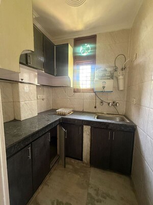 Kitchen in 1 BHK Builder Floor at Kalkaji – for Rent