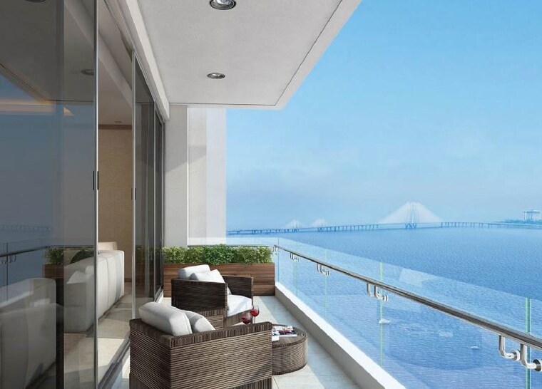 Balcony, hubtown-25-south 4 Bedroom 2464 Sq.Ft. Apartment In Prabhadevi Mumbai 10283956