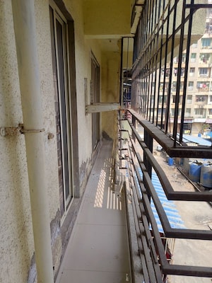 Balcony in 1 BHK Apartment at Dreams Nirman, Nalasopara West – for Rent