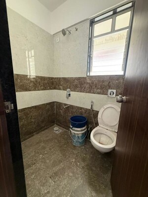 Bathroom in 3 BHK Apartment at Goyal My Home MH 14, Punawale – for Rent