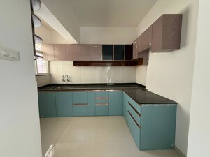 Kitchen in 3 BHK Apartment at Goyal My Home MH 14, Punawale – for Rent