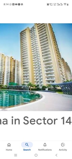 3 BHK Apartment – Exterior View View at Gulshan Ikebana, Sector 143 - for Rent
