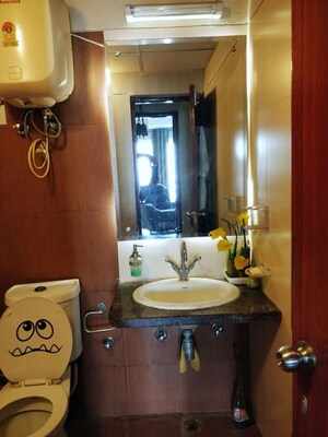 Living Room in 3 BHK Apartment at Jm Orchid, Sector 76 – for Rent