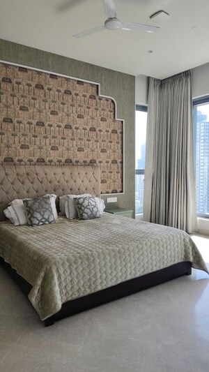 Bedroom in 4 BHK Apartment at Hubtown 25 South, Prabhadevi – for Rent