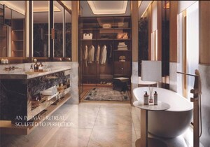 Bathroom in 4 BHK Apartment at North Mullanpur – for Sale