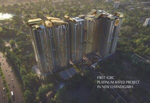 4 BHK Apartment – Exterior View View at North Mullanpur - for Sale