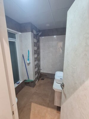 Bathroom in 3 BHK Apartment at Gundecha Marigold, Kandivali East – for Rent