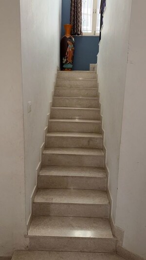 Staircase in 3 BHK Villa at Prestige Augusta Golf Village 1, Kothanur – for Sale