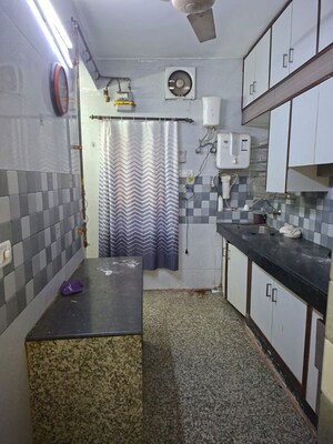 Kitchen in 3 BHK Builder Floor at Hauz Khas – for Rent