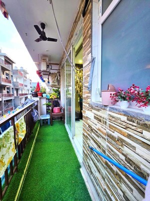 Balcony in 3 BHK Apartment at DS Homes, Dhakoli – for Sale