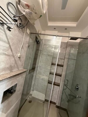 Bathroom in 3 BHK Builder Floor at Shivalik Colony – for Rent