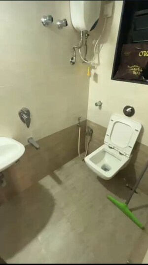Bathroom in 1 BHK Apartment at Kamal Darshan Parel, Parel – for Rent
