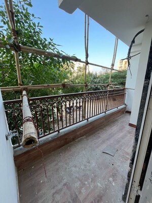 Balcony in 2 BHK Apartment at Chattarpur – for Rent