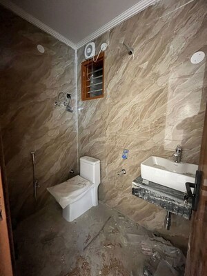 Bathroom in 2 BHK Apartment at Chattarpur – for Rent