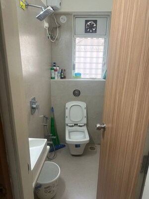 Bathroom in 1 BHK Apartment at Sayba Orchid, Kurla East – for Sale