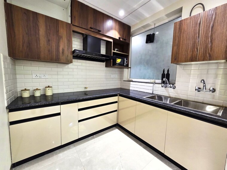 Kitchen, high ground 3 Bedroom 1800 Sq.Ft. Apartment In High Ground Zirakpur 10284132