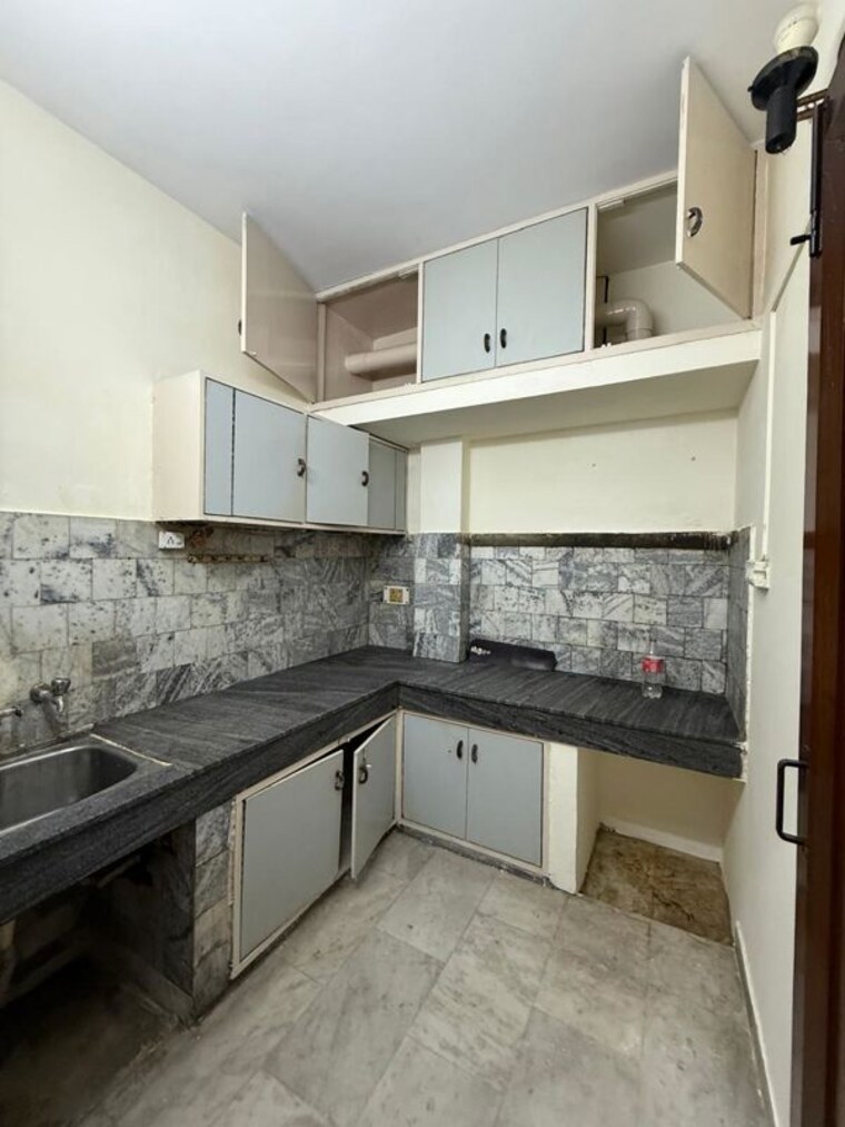 Kitchen, kalkaji 2 Bedroom 900 Sq.Ft. Builder Floor In Kalkaji Delhi 10284135
