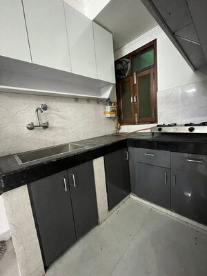 Kitchen in 1 BHK Apartment at Chattarpur – for Rent