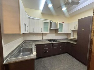 Kitchen in 3 BHK Builder Floor at Delhi Cantonment – for Rent