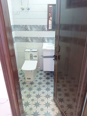 Bathroom in 2 BHK Builder Floor at CGHS Shatabdi Enclave, Sector 49 – for Sale