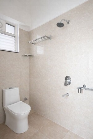 Bathroom in 3 BHK Builder Floor at Kondapur – for Rent