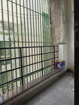 Balcony in 3 BHK Builder Floor at Delhi Cantonment – for Rent