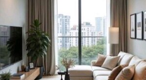 Balcony in 3 BHK Apartment at Shalimar Imperial, Butler Colony – for Rent