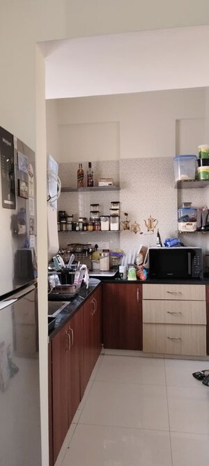 Kitchen in 1 BHK Apartment at Halasuru – for Rent