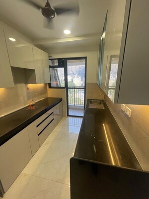 Kitchen in 3 BHK Apartment at Godrej Urban Park, Chandivali – for Rent