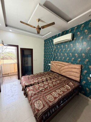 Bedroom in 2 BHK Builder Floor at Guru Nanak Enclave, Dhakoli – for Sale