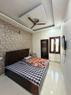 Bedroom in 2 BHK Builder Floor at Guru Nanak Enclave, Dhakoli – for Sale