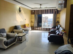 Living Room in 2 BHK Apartment at Platinum Upper Juhu, Andheri West – for Rent