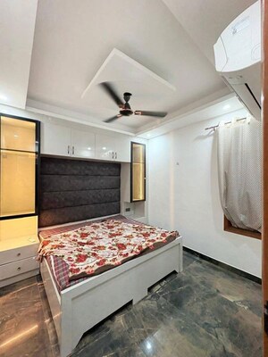 Bedroom in 2 BHK Builder Floor at Chattarpur – for Rent