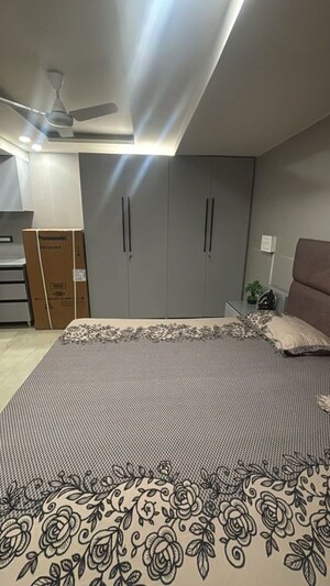 Bedroom in 3 BHK Builder Floor at Rajouri Garden – for Rent