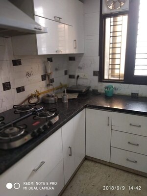 Kitchen in 3 BHK Builder Floor at Rajouri Garden – for Rent