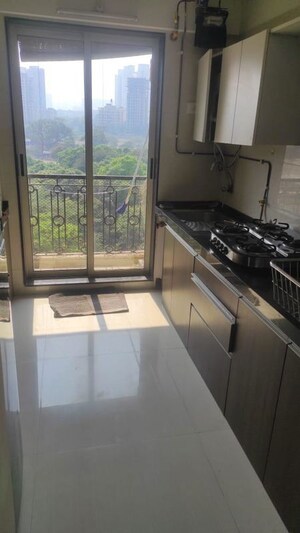 Kitchen in 2 BHK Apartment at Platinum Heritage, Ghodbunder Road – for Rent