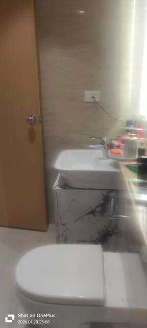 Bathroom in 2 BHK Apartment at K Raheja Raheja Classique, Andheri West – for Rent
