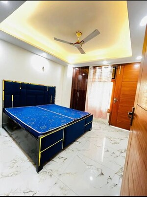 Bedroom in 3 BHK Builder Floor at Risland Sky Mansion, Chattarpur – for Rent