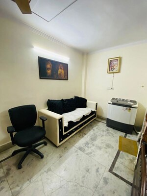 Living Room in 1 BHK Builder Floor at Uttam Nagar – for Rent