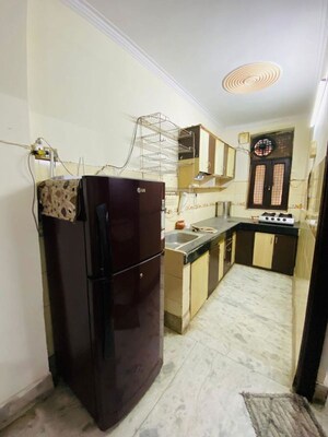 Kitchen in 1 BHK Builder Floor at Uttam Nagar – for Rent